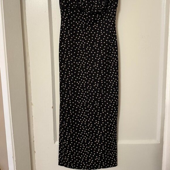 Off shoulder pola dot dress - Picture 3 of 3